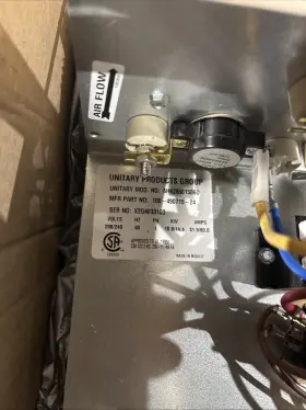 S1-3500-411p York Heater Element 10.8 Kw 208/240 Volts 51.9/60 Amps 60 Hz
