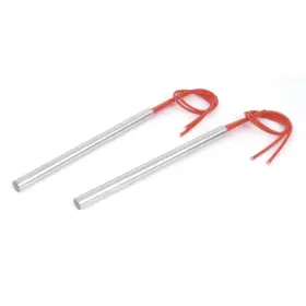 Mt0509001 Yxq Ac 110v 400w Cartridge Heater 9.5x150mm Single End 2pcs Silver Red