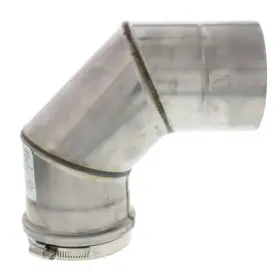2sveewcf0390 Z-flex Z-vent 3 Inch X 90 Degree Elbow Stainless Steel Venting