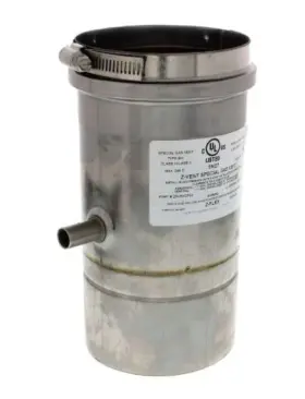 2svevdp04 Z-flex Z-vent 4 Inch Vertical Condensation Drainpipe