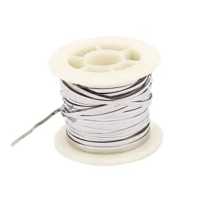 Zaplyte 602451277248 Nichrome Flat Heater Wire 10m 33ft 0.2x2mm For Heating Elements