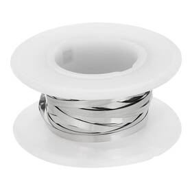 Zaplyte 724117558376 Flat Heater Wire 16.4 Ft Length 2mm Width 0.1mm Thick For Heating Elements