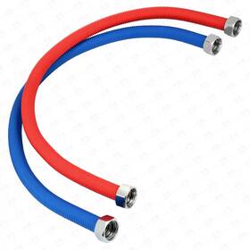 Zepnl Store 18 L-1 18 In Flexible Stainless Steel Water Heater Connector 1 Infip X 2pack