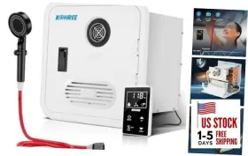 Rv-hkm02-8 Zhongshan Huakun Thermal Energy Technology Co. Ltd 2025 Upgraded Rv Tankless Water Heater With External Shower