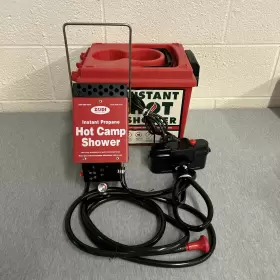 6188 Zodi 684805061857 Instant Outdoor Hot Shower Propane Camping Water Heater Single Burner