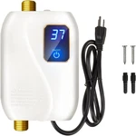 Tankless Water Heater Electric 110V, 3000W Instant Under Sink, On Open. Price: $42.99.
