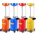 Garvee Mobile Oil Drain Tank 20/8 Gal Adjustable Height 38-65" Heavy-duty Steel New. Price: $77.79.