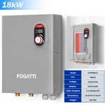 Fogatti 18KW Tankless Water Heater Electric Whole House 240V For Shower New. Price: $299.99.