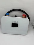 Tankless Water Heater Electric, 6000W 110V Instant Hot White Open. Price: $120.00.