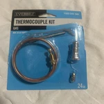 Everbilt Gas Water Heater Thermocouple 24" EBTC-24 Open. Price: $15.94.