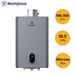 Westinghouse 199,000 Btu Indoor Tankless Water Heater 10.3GPM Wifi+voice Control New. Price: $1299.99.