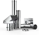 3 Inch Gas Tankless Water Heater Horizontal Vent Kit New. Price: $386.28.