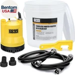 Tankless Water Heater Descaling Flush Kit Includes Submersible Utility Pump With New. Price: $124.43.