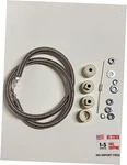 Napco Electric Furnace Restring Kit, 5KW 240V, 3750W 208V, 40"-125" Length, New. Price: $59.26.