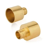 25-PACK Hesun Pex Fittings, 3/4" 1" Female Sweat Adapter (over Copper T... New. Price: $110.41.