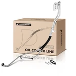 A-premium Inlet & Outlet Engine Oil Cooler Line Hose Assembly New. Price: $39.99.