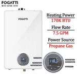 24L 170,000 Btu Tankless Water Heater Propane Gas Indoor For Whole House New. Price: $589.99.