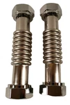 2PK Falcon SWC16BSP 1" 6" Stainless Steel Flexible Water Heater Connectors New. Price: $17.99.