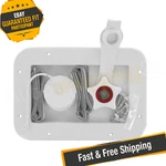 Valterra A01-2001VP White Gravity/city Water Inlet New. Price: $44.02.