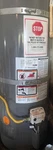 Rheem Performance Atmospheric Natural Gas Water Heater - 40 Gallon, Gray Used. Price: $300.00.