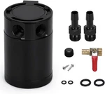 Oil Catch Can Baffled 2 Port Tank Kit With Drain Valve Universal... New. Price: $31.99.