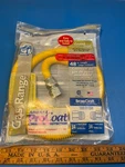 Coated Gas Connector Stainless Steel 48" Corrosion Resistant 3/4" Brasscraft New. Price: $15.00.