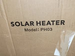 Curve Solar Heater, Made For Above-ground And Inground Pools Yivikpe Open. Price: $361.25.