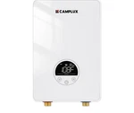 Camplux 4.5KW Electric Tankless Heater Instant Hot Water, Led Display New. Price: $129.99.