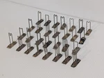 Lot Of 29 Assorted Ge Thermal Overload Relay Heater Elements Incl. C5.26A C3.79A Used. Price: $119.99.