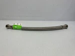 Fluidmaster B1H18 Water Heater Connector 18" 3/4" Fip New. Price: $12.88.
