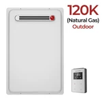 120,000 Btu Tankless Water Heater Natural Gas,outdoor Max 5.1GPM For Whole House New. Price: $623.99.