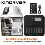 Kingrver 6 Gallon Water Heater Gas/electric 12000 Btu 15X15 Door Dual Fuel New. Price: $549.99.