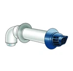 Rinnai 223177PP 21" Double Wall Direct Vent Pipe Horizontal - White New. Price: $91.79.
