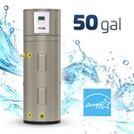 Aciq Home 50 Gallon Tank Electric Hot Water Heater Hybrid Pump, Energy Star New. Price: $1800.00.