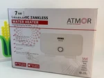 New Atmor AT-800-35 3.5KW 120V 0.5GPM Single Sink Tankless Electric Water Heater. Price: $136.95.
