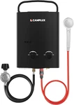Portable Tankless Water Heater, 1.32 Gpm Outdoor Propane Gas Camp Shower With New. Price: $388.56.