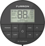 Furrion Chill Multi-zone Wall Thermostat Black, 3 Fan Speeds #FACW12ESZA-BL. Price: $116.30.