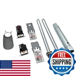 Alltemp Electric Water Heater Tune-up Kit Includes Two 4500W 240V New. Price: $77.42.