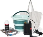Tankless Water Heater Flushing Kit W/ PUMP+3.7 Gallons Foldable Bucket+descaling New. Price: $99.99.