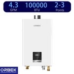 Orbek 14L Natural Gas Tankless Water Heater 100,000 Btu Instant Hot Boiler New. Price: $319.99.