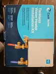 New Sharkbite 25374 3/4" Tankless Water Heater Valves Installation Kit. Price: $62.99.