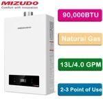 Mizudo Tankless Water Heater Natural Gas 90,000 Btu 4.0 Gpm On-demand Hot Certified. Price: $229.59.