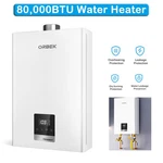 80,000 Btu 3.6 Gpm Tankless Water Heater Natural Gas Indoor Instant Hot Used. Price: $189.99.