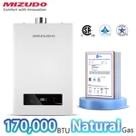 Mizudo 170,000 Btu Tankless Water Heater Natural Gas Indoor For Shower Kitchen New. Price: $669.99.