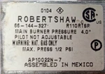 Water Heater Gas Valve Fits Robertshaw Uni-line 66-144-327 R110RTS AP10022N Used. Price: $135.00.
