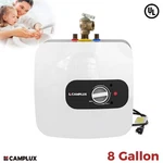 8 Gallon Electric Mini-tank Water Heater Shower Compact Storage 1440W Under Sink New. Price: $259.99.