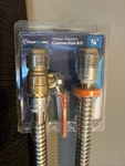 Sharkbite 3/4 Push-to-connect X Water Heater Connection Kit UR24680 New. Price: $39.95.