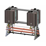 Rinnai Freestanding Exterior Rack System With 4 Unit Tankless Water Heaters New. Price: $15310.00.