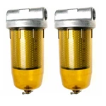 2X For Goldenrod 496 Bowl Water-block Fuel Tank Filter W/ 1" Npt Top Cap New. Price: $48.49.