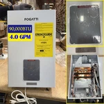 Fogatti 4.0GPM Tankless Water Heater Natural Gas 90,000 Btu Csa Certified Indoor Used. Price: $229.99.